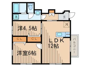 Olive House Amari【1階】の間取り