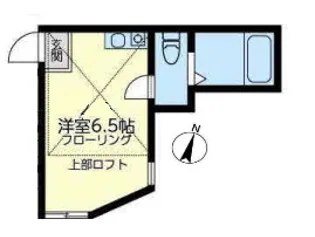 サザンテラス井土ヶ谷【2階】の間取り