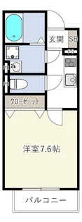 INOVE吉松【3階】の間取り