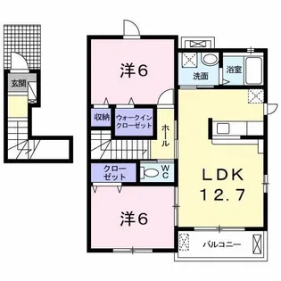 Park House【2階】の間取り