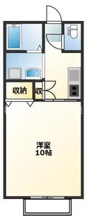 天神ハイツ【2階】の間取り