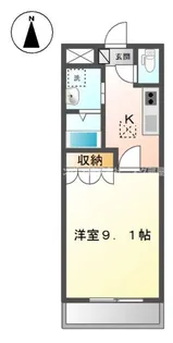 ウォーカーヒル【1階】の間取り