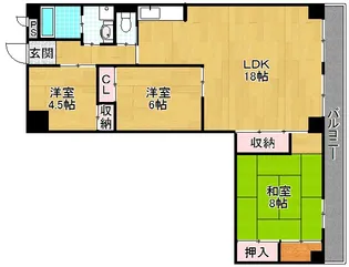 ハイツ昴2番館【2階】の間取り