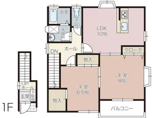フリーライフ【1階】の間取り