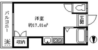コーポチェリー【2階】の間取り