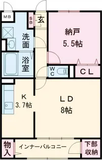 さくらHOUSE【1階】の間取り