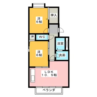 レジデンス【1階】の間取り