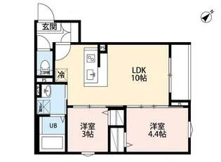 robot home 瑞江【1階】の間取り