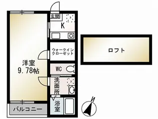 ピオニール【2階】の間取り