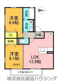 フルール【2階】の間取り