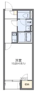 レオネクストサニーヒルズ B【1階】の間取り