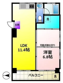 サンコーポ【3階】の間取り