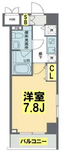 S-FORT船橋本町【10階】の間取り
