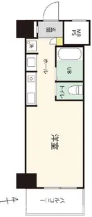 ダイアパレス東神田【4階】の間取り