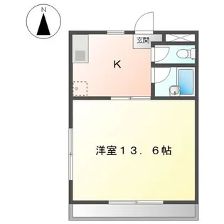 MYLIFE二本木【3階】の間取り