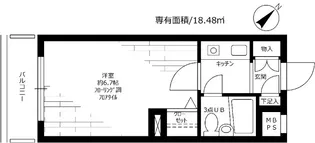 ライオンズマンション渋谷本町【2階】の間取り