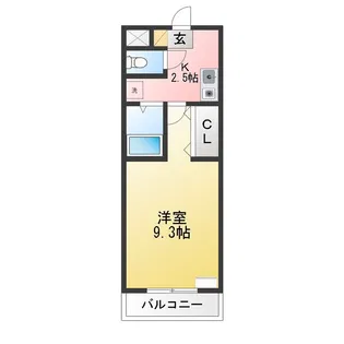 A・City今本町III【1階】の間取り