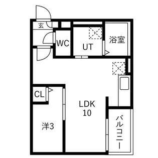Jack saiwaiI【2階】の間取り
