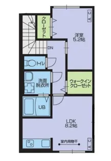 ヴィヴィアナトップ【3階】の間取り