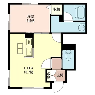 シャーメゾン ラルゴ【1階】の間取り
