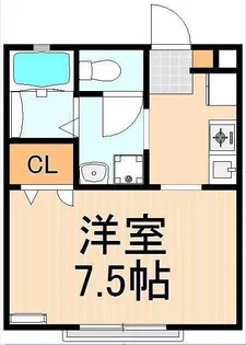 ベル・コンフォート【1階】の間取り