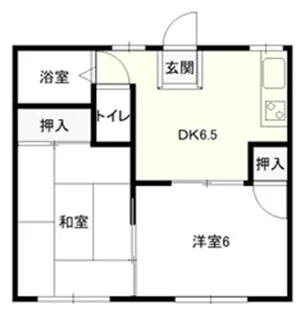 プロスパコート【1階】の間取り