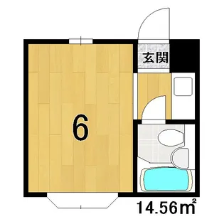 メゾン大宮【2階】の間取り
