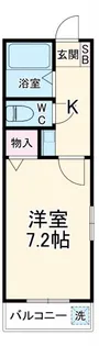 レジデンス北山【1階】の間取り