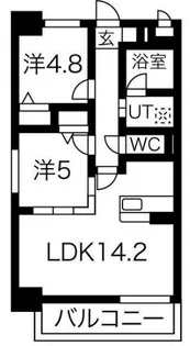 MISTRAL姫路駅前【5階】の間取り