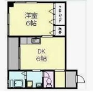 フェニックスビル【3階】の間取り