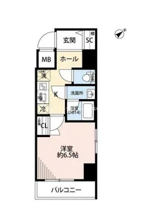 プレール・ドゥーク月島II【3階】の間取り