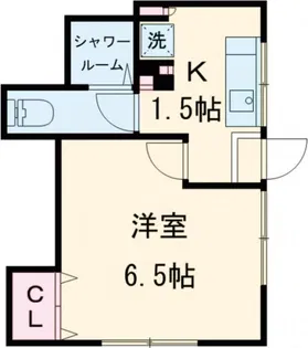 アービィカーネ自由が丘【1階】の間取り
