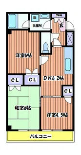 ラミューズ【3階】の間取り