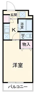 アルカサル浦安【3階】の間取り