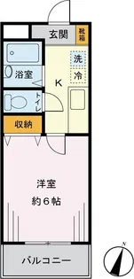 エレンシア【3階】の間取り