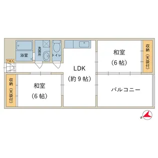 キクマンション【3階】の間取り