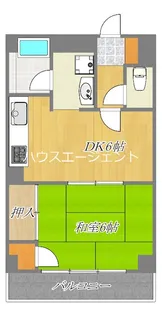 関口ビル【6階】の間取り