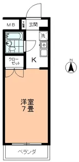 エムズビル【2階】の間取り