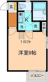 ベルビュー石引【2階】の間取り