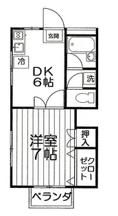 マイポート【2階】の間取り