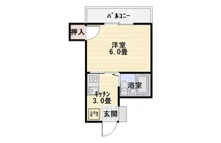 パークサイドI【2階】の間取り