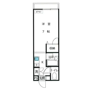 メゾン・ド・アムール長町【1階】の間取り