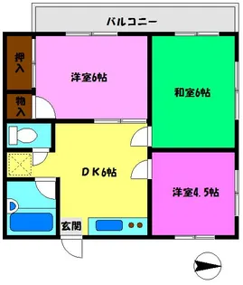 サトーヒルズ【2階】の間取り