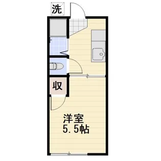 長野県長野市大字稲葉【アパート】の間取り