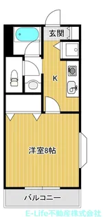メゾンドソフィア月出【1階】の間取り