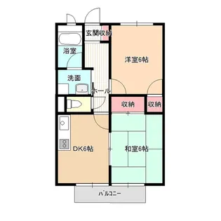 サープラスたちばな1【1階】の間取り