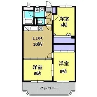 ファミーユA棟【2階】の間取り
