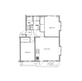 エクレール相武台第二【4階】の間取り