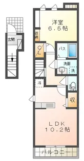 ニューアセット【2階】の間取り
