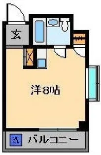 ホワイトシティ【4階】の間取り